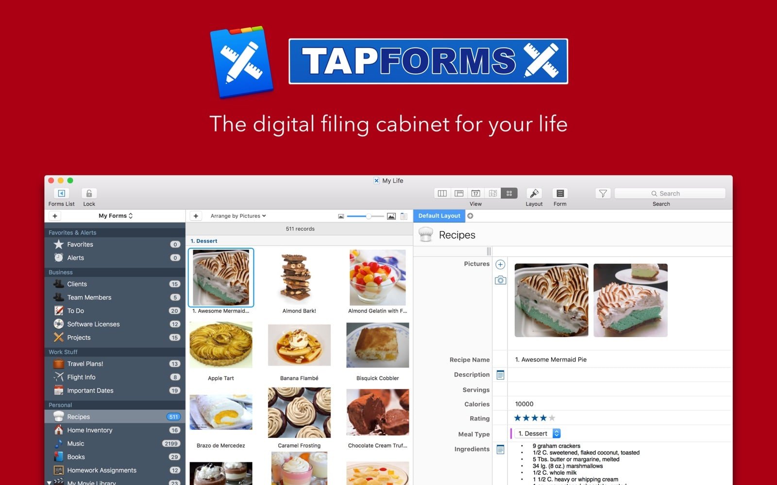 Tap Forms Mac 5 for Mac v5.3.37 数据库开发管理-1