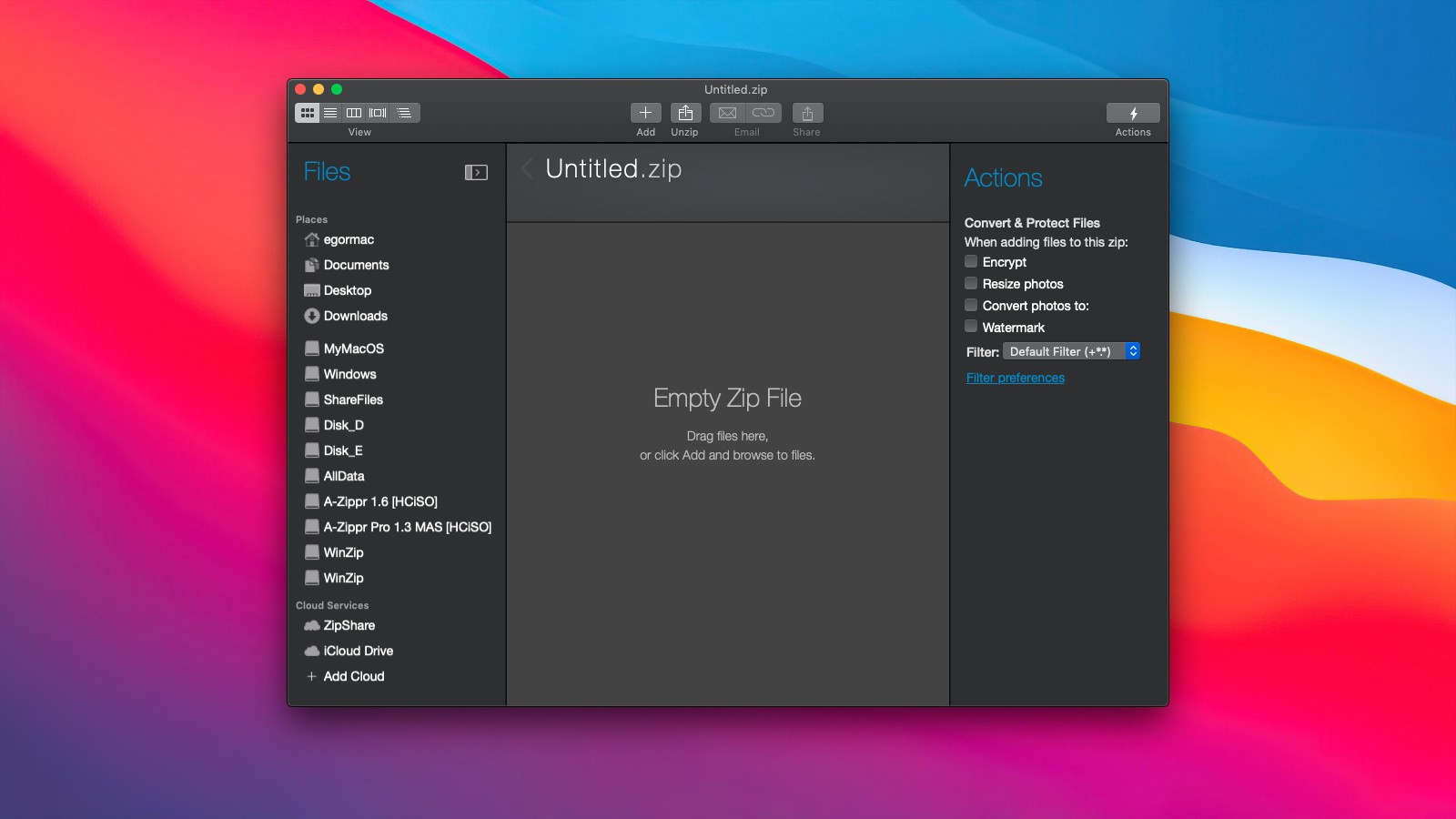 WinZip Mac Pro for Mac v10.5.6553 专业zip压缩解压工具-1