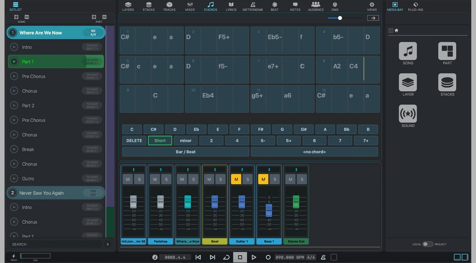 Steinberg VST Live Pro for Mac v1.4.0 专业现场演出播放软件-1