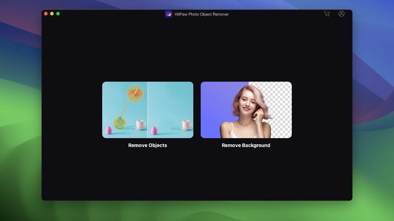 HitPaw Photo Object Remover for Mac v1.2.1 AI快速移除图像水印、物体-1