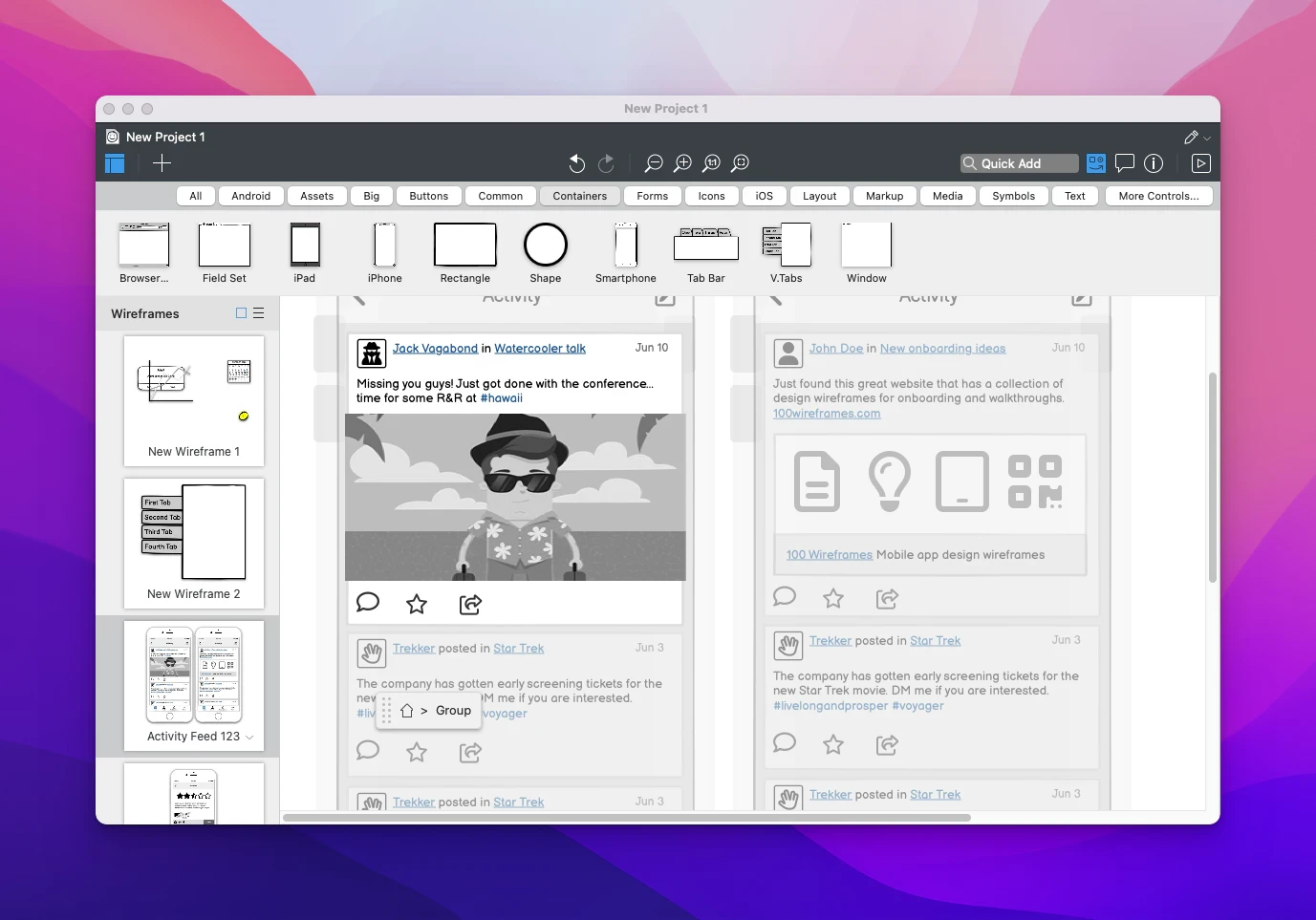 Balsamiq Wireframes for Mac v4.7.3 线框图工具-1