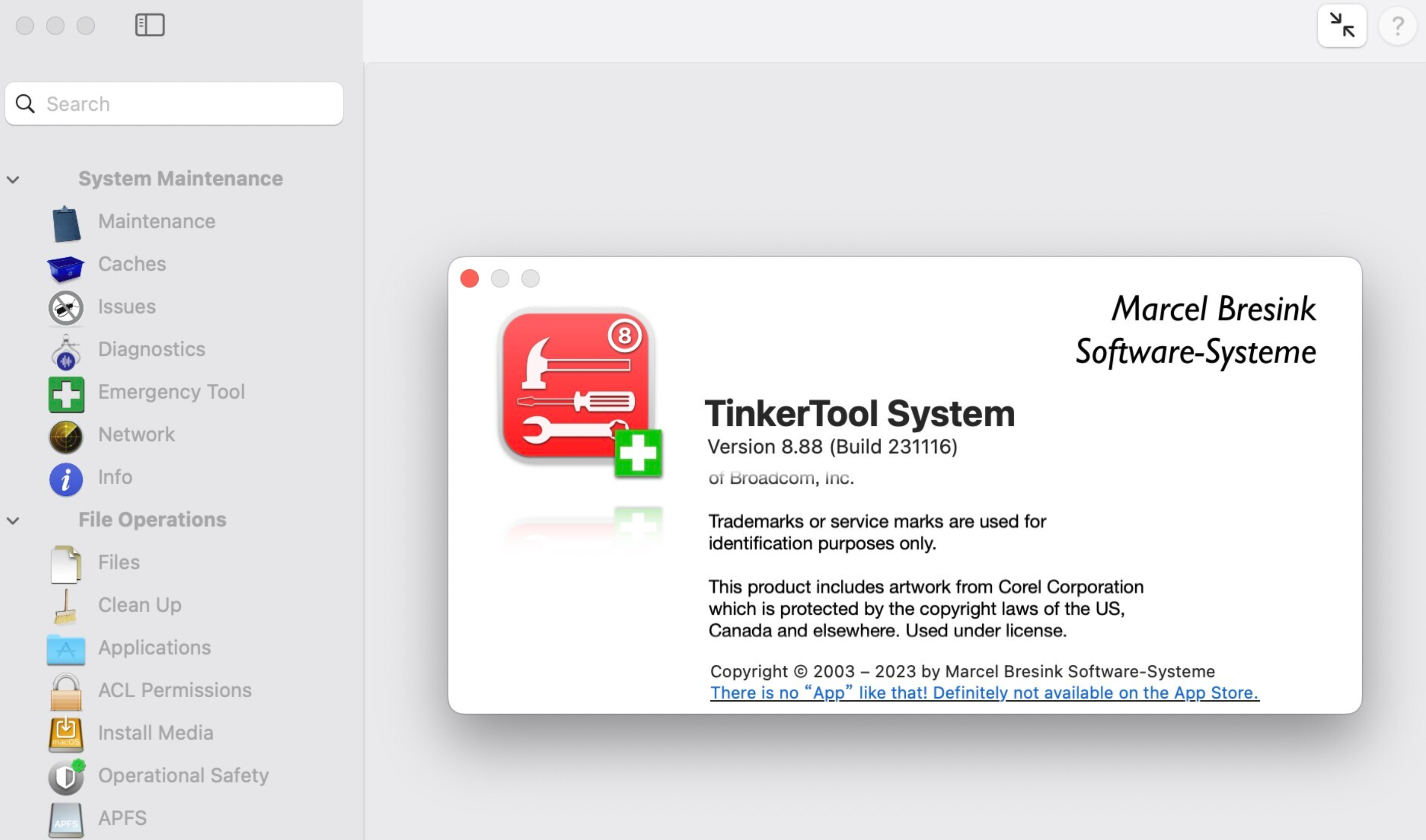 TinkerTool System for Mac v8.88 (231116) Mac系统设置维护工具-1