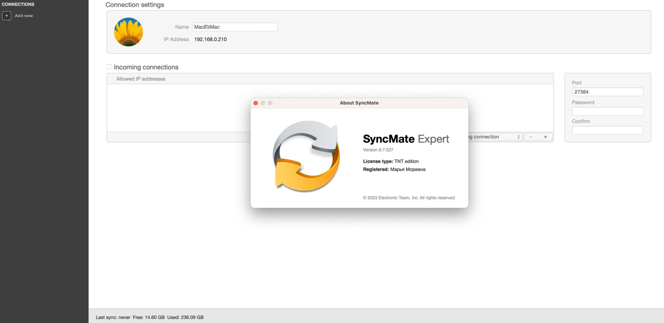 SyncMate Expert for Mac v8.7.527 多平台数据同步工具-1