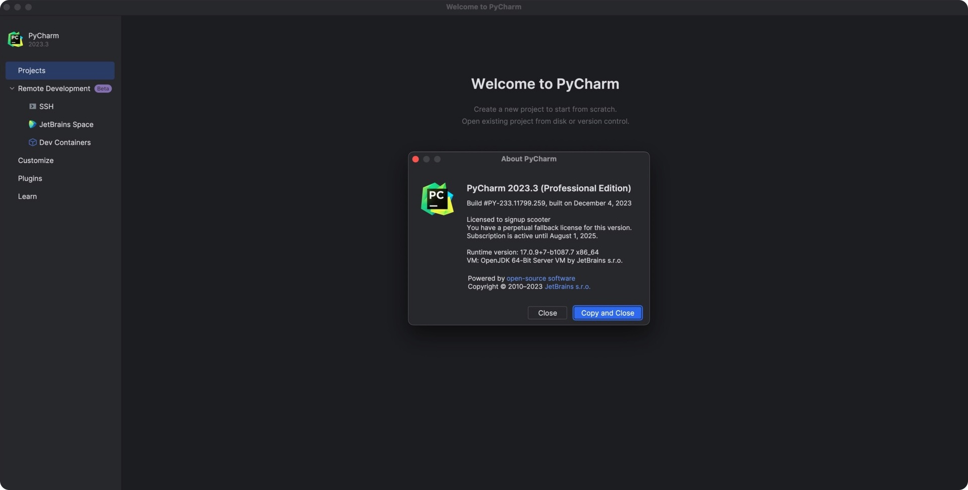 JetBrains Pycharm Pro 2023 for Mac v2023.3 Python集成开发工具 PC中文激活版