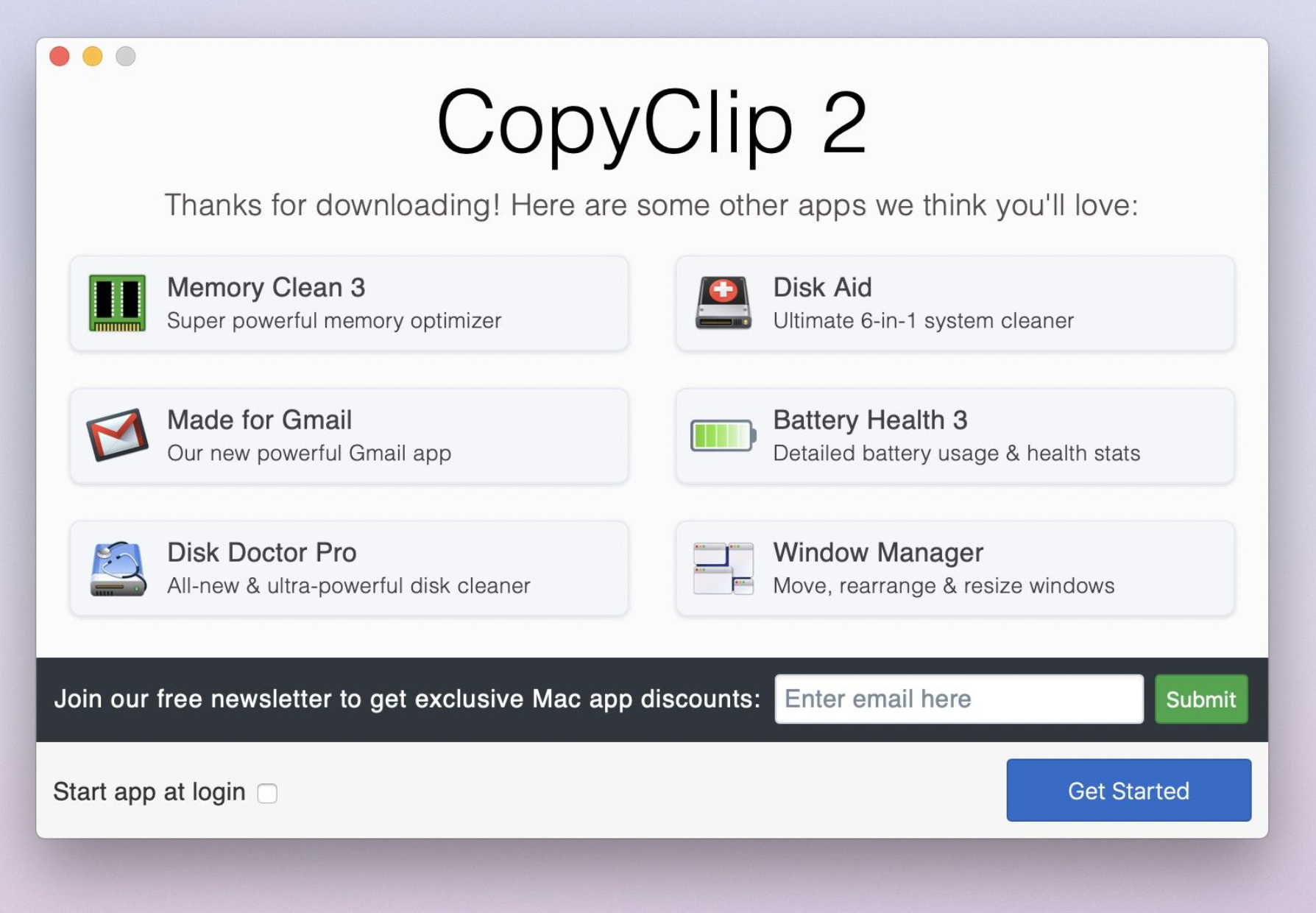 CopyClip 2 for Mac v2.9.99.1 粘贴板历史存储管理软件-1