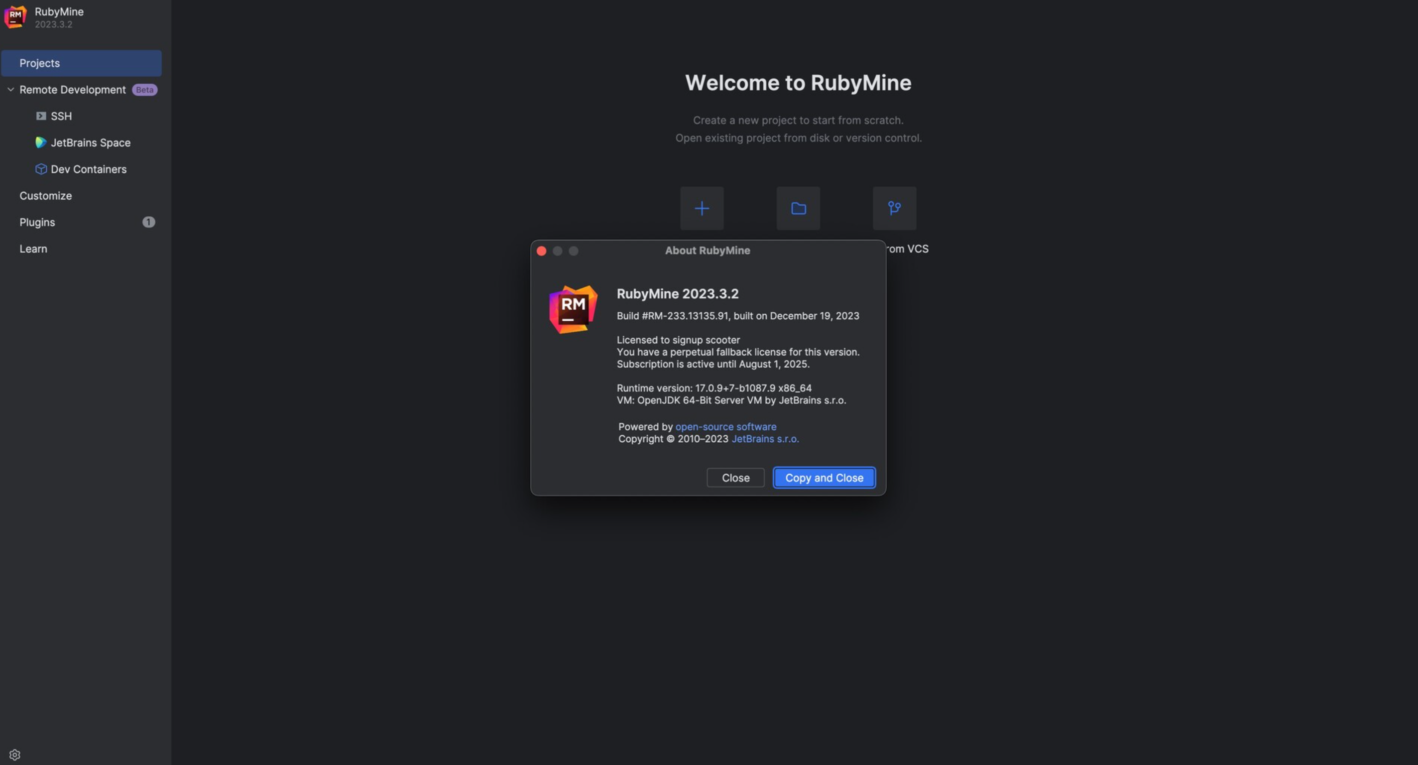 RubyMine 2023 for Mac v2023.3.2 Ruby代码编辑器 RM中文激活版-1