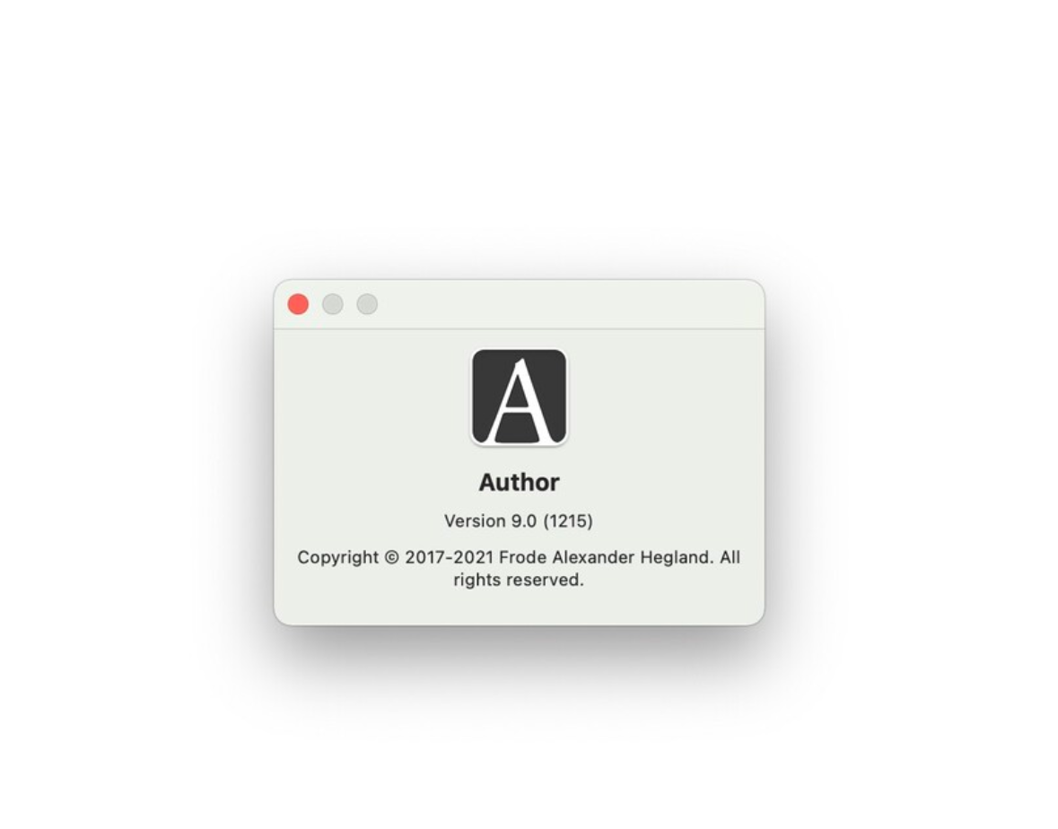 Author for Mac v9.0 Markdown文本编辑器-1