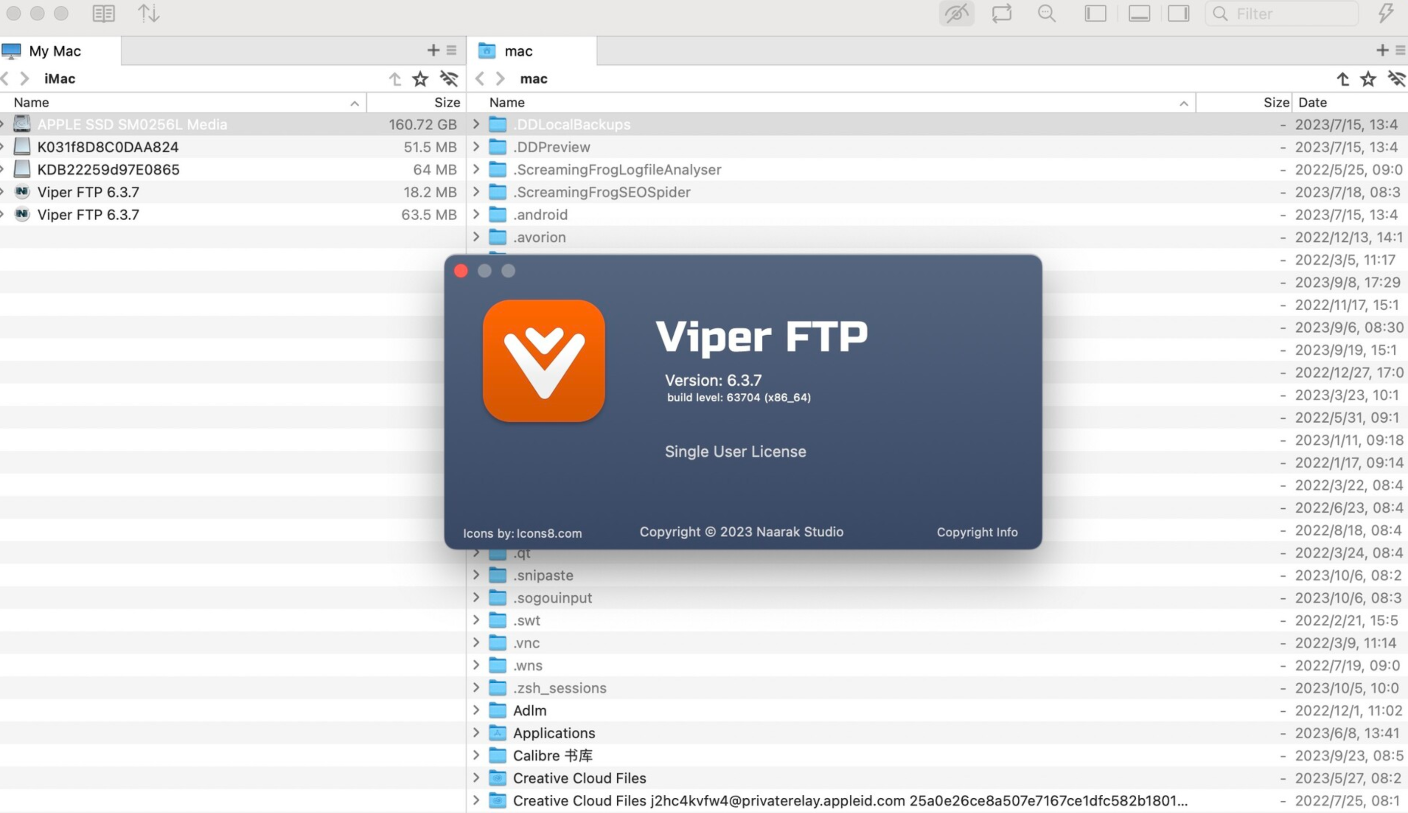 Viper FTP for Mac v6.3.7 功能强大的ftp上传工具-1