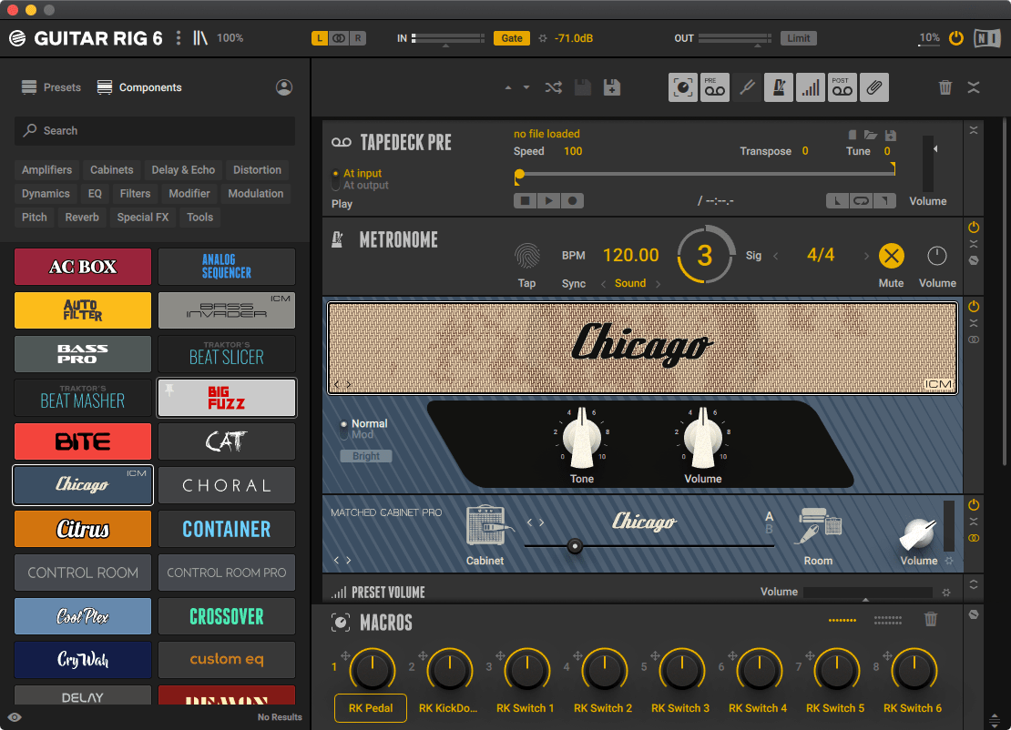 Guitar Rig 7 Pro for Mac v7.0.1 电吉他软件效果器-1