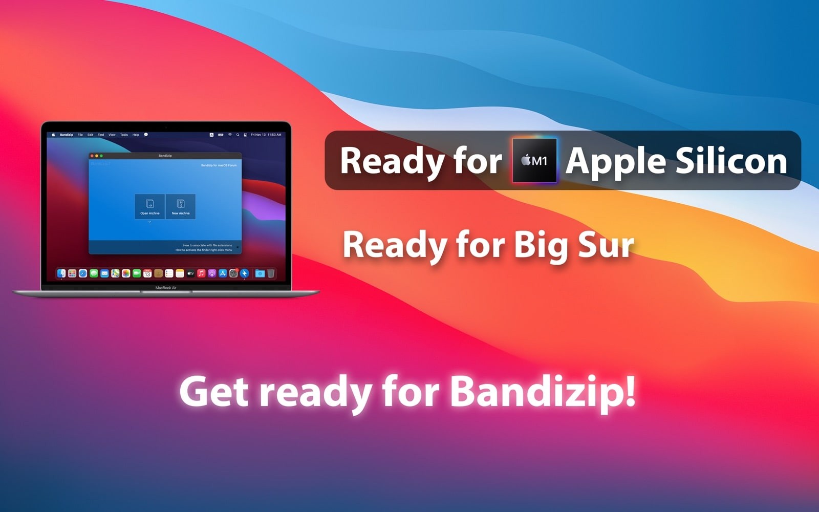 Bandizip for Mac v7.22 解压缩软件-1