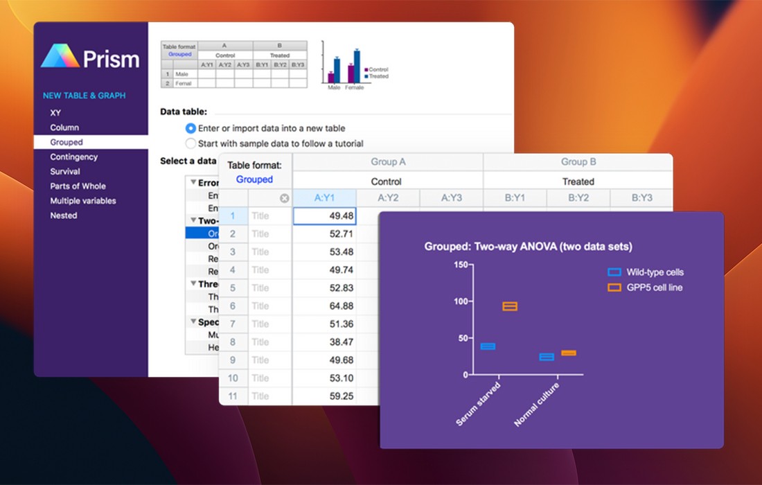 Prism for Mac v9.5.1 专业医学绘图工具-1