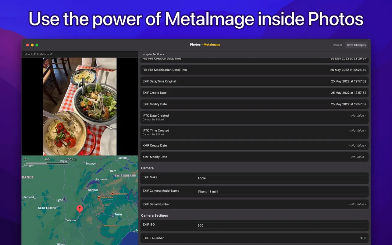 MetaImage for Mac v2.6.3 图像元数据编辑工具-1