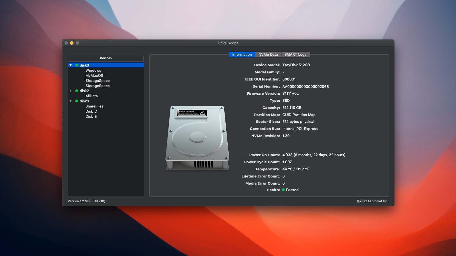 Drive Scope for Mac v1.2.18 (718) 硬盘检查分析工具-1