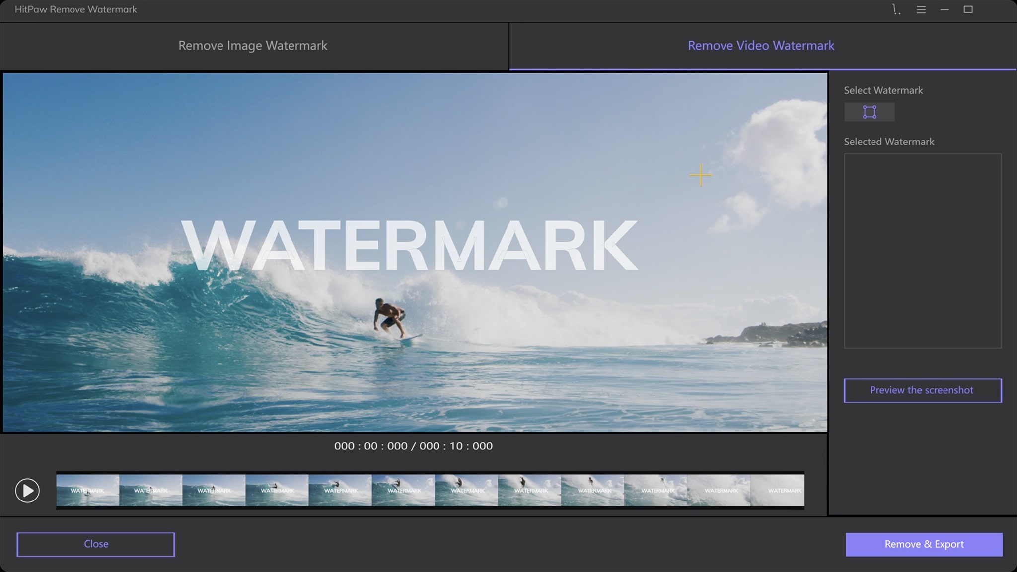 HitPaw Watermark Remover for Mac v2.4.1 图片视频去水印工具-1