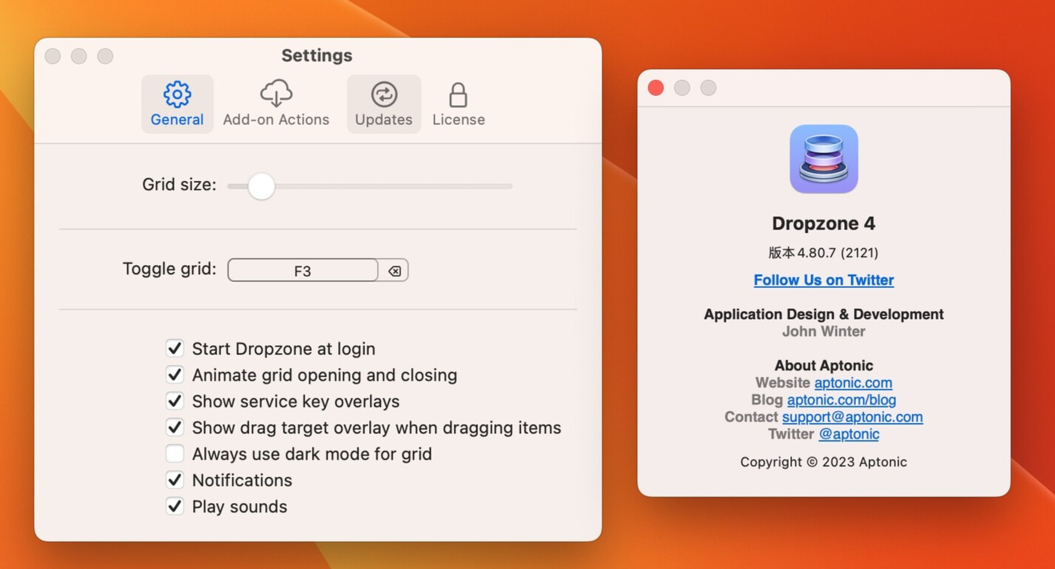 Dropzone 4 for Mac v4.80.7 文件拖拽操作增强工具-1