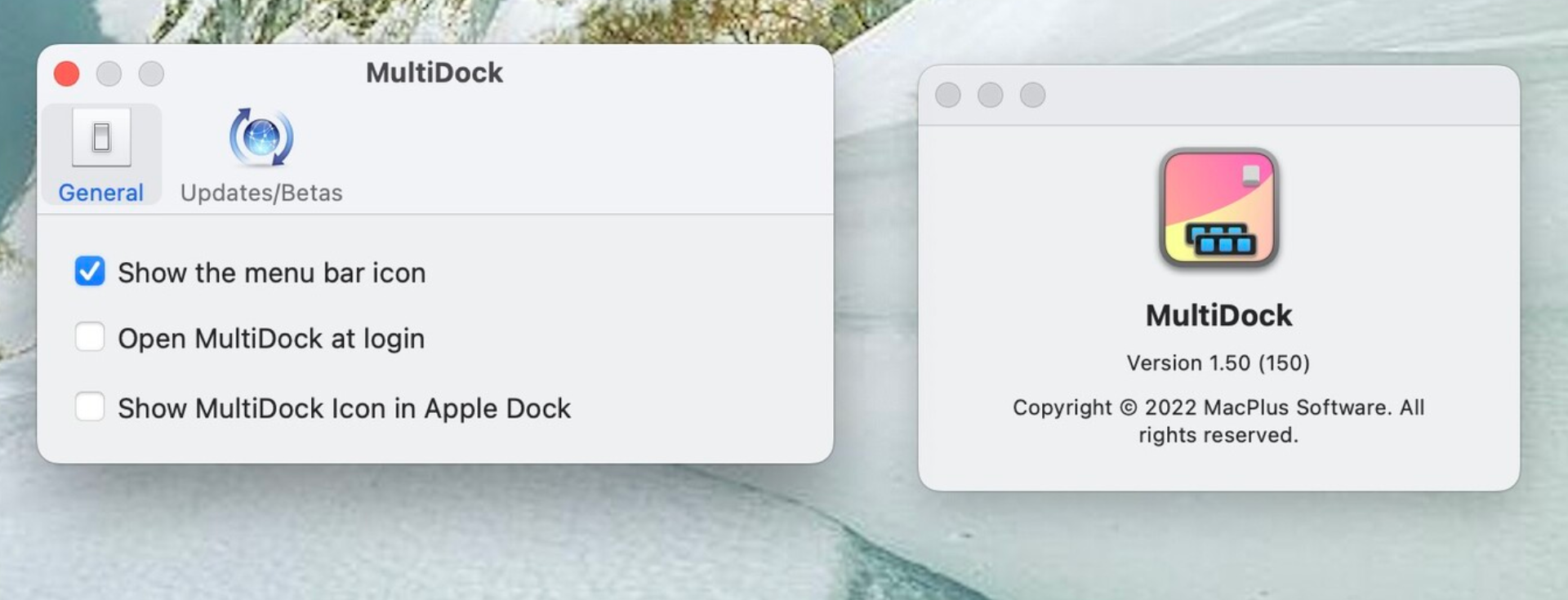 MultiDock for Mac v1.50 Dock栏优化软件-1