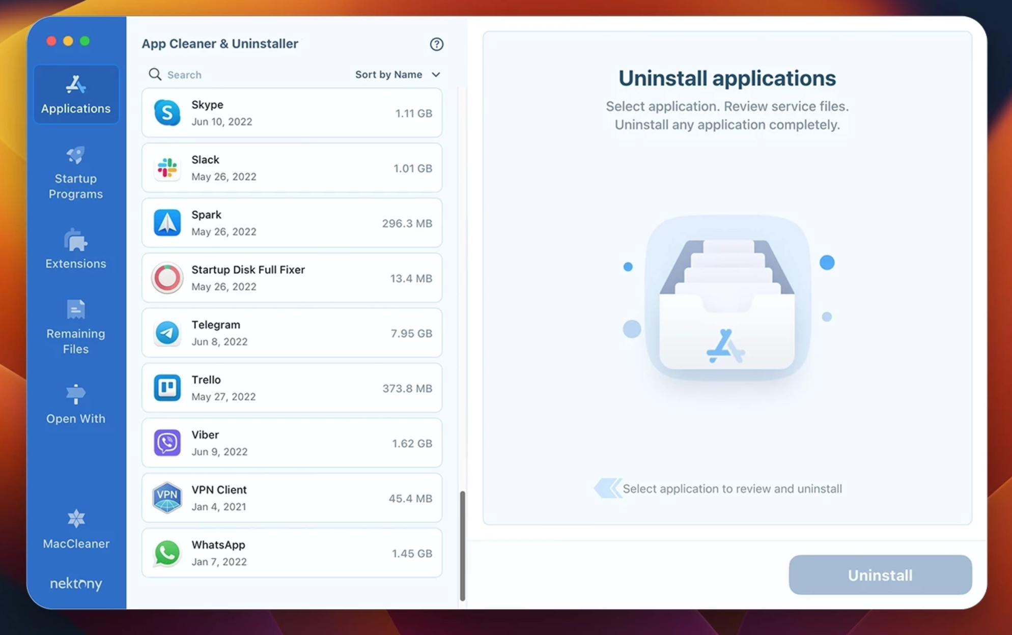 App Cleaner & Uninstaller for Mac v8.2.6 苹果应用程序清理卸载工具-1