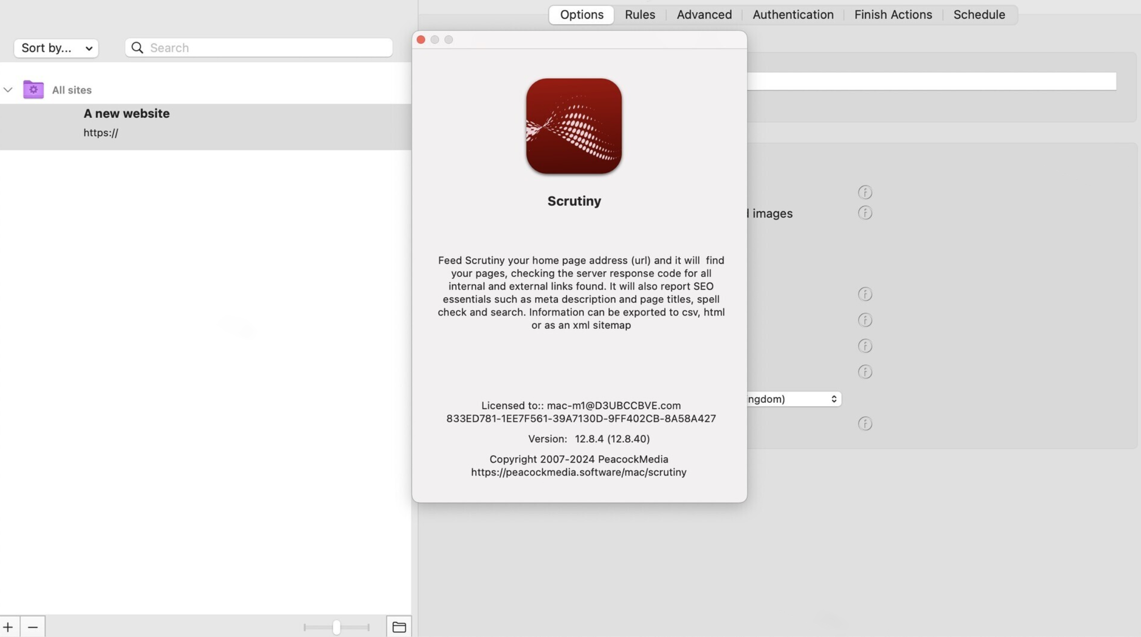 Scrutiny 12 for Mac v12.8.4 web网页死链接检查工具-1