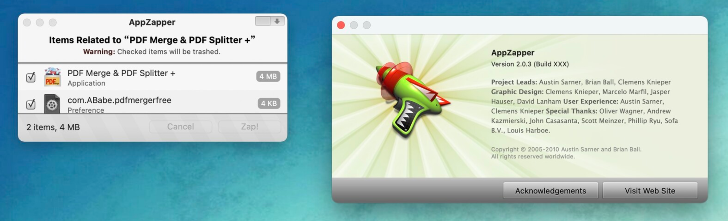 AppZapper for Mac v2.0.3 软件卸载工具-1