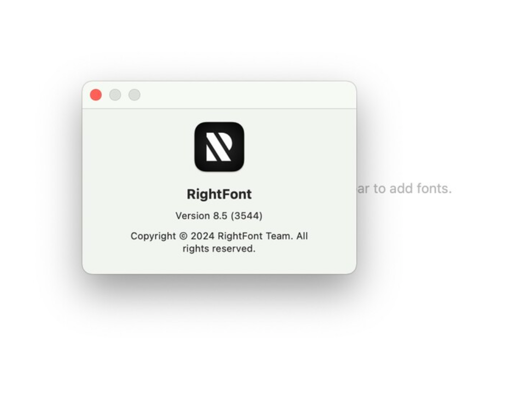 RightFont 8 for Mac v8.4.0 字体管理工具-1