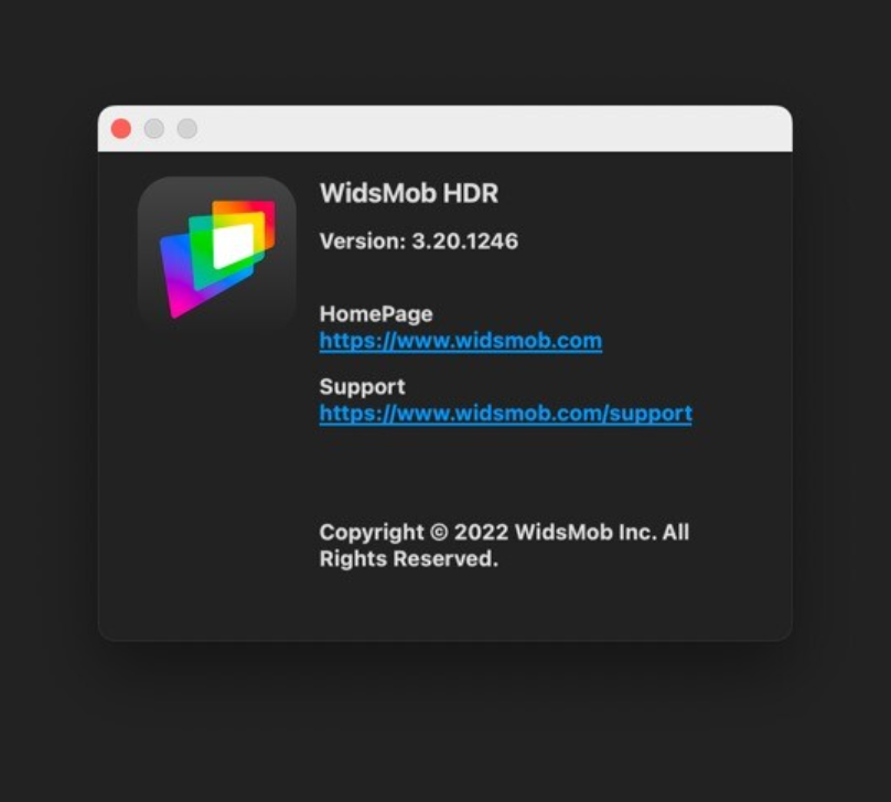 WidsMob HDR for Mac v3.20 光照渲染效果照片处理器-1