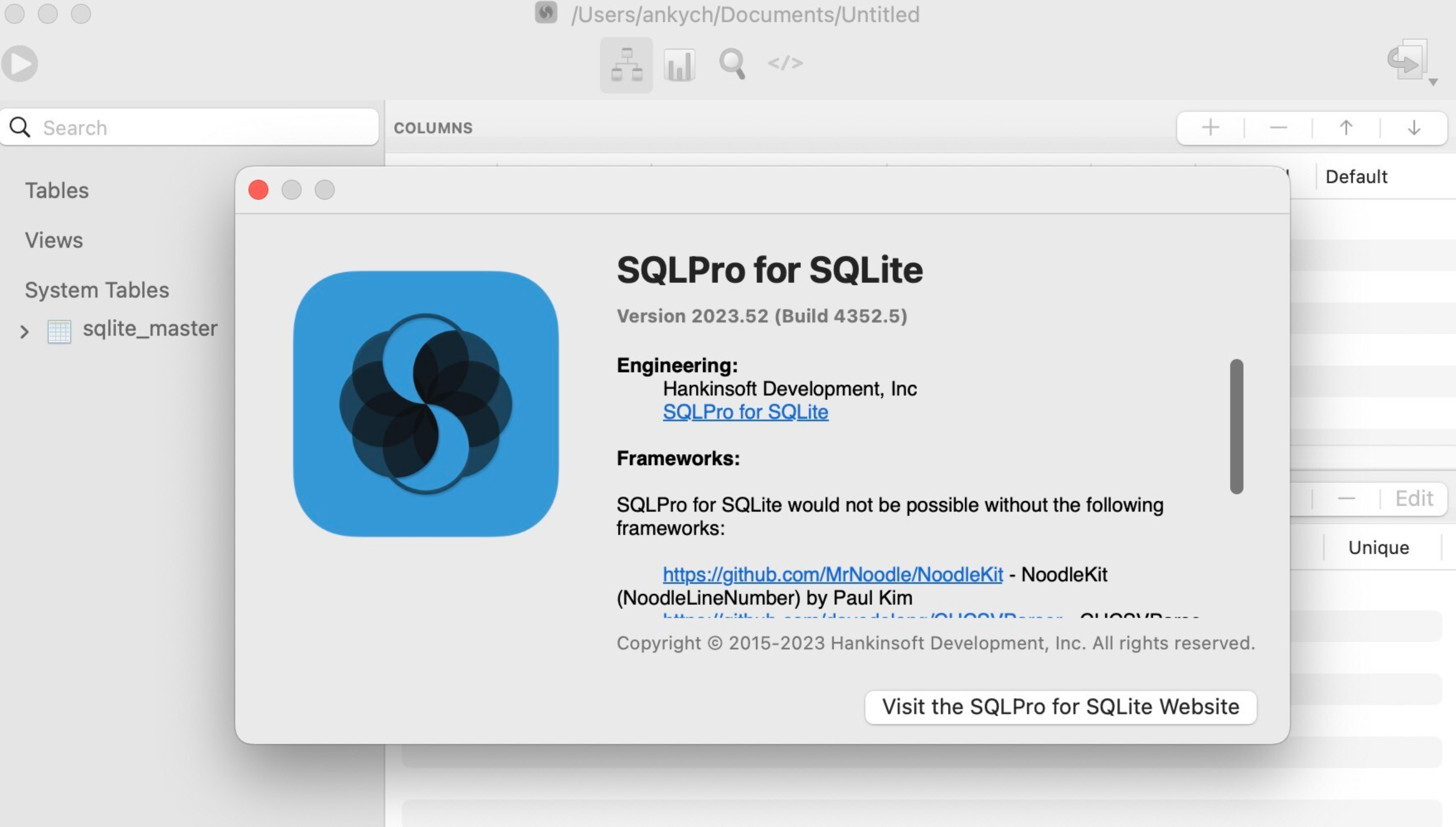 SQLPro for SQLite for Mac v2023.52 数据库管理软件-1