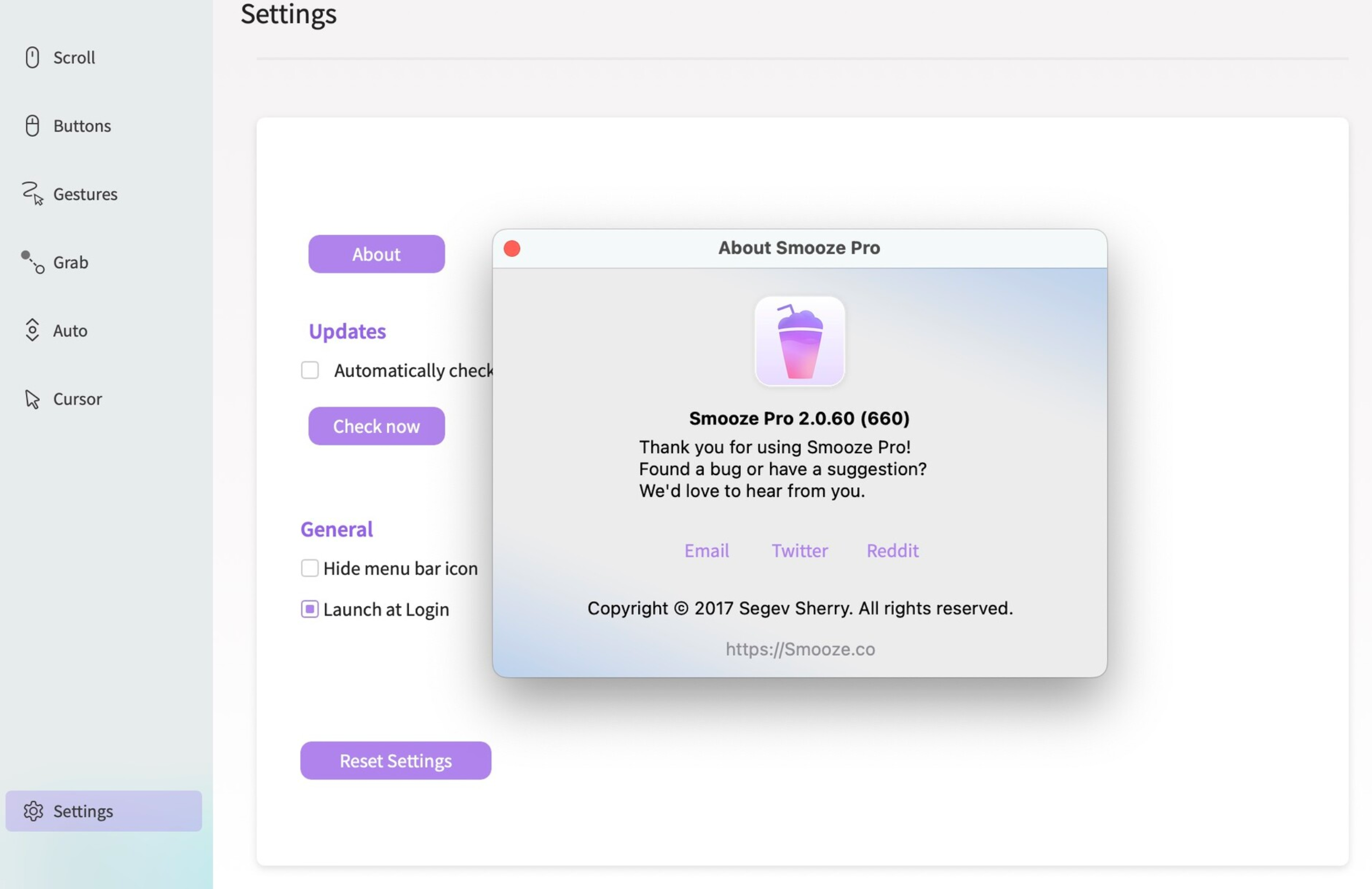 Smooze Pro for Mac v2.0.60 鼠标增强工具-1