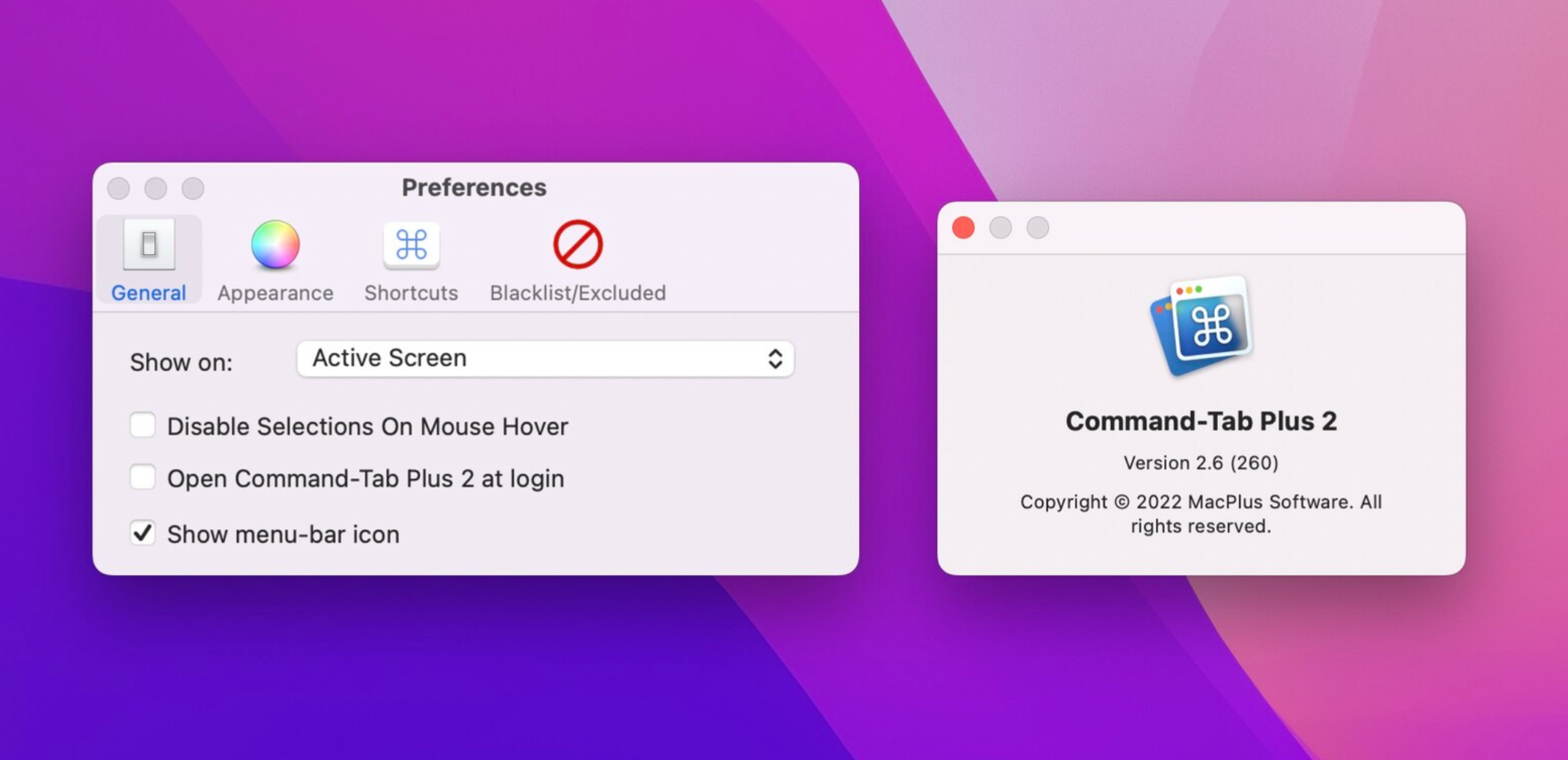 Command-Tab Plus for Mac v2.6 应用程序切换器-1