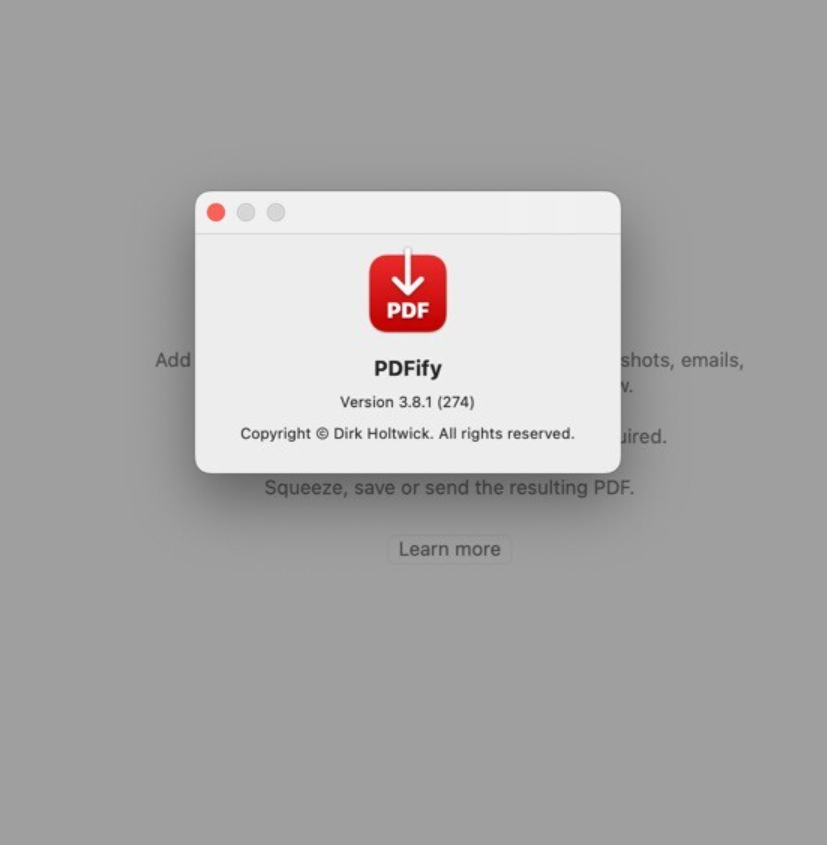 PDFify for Mac v3.8.1 pdf文件和压缩工具-1