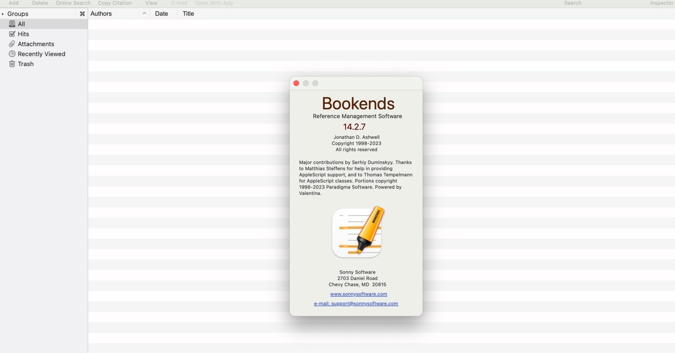 Bookends for Mac v14.2.7 文献书籍下载管理-1