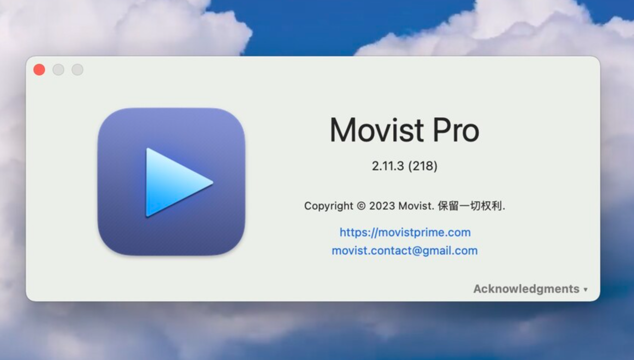 Movist Pro for Mac v2.11.3 高清多媒体播放器-1