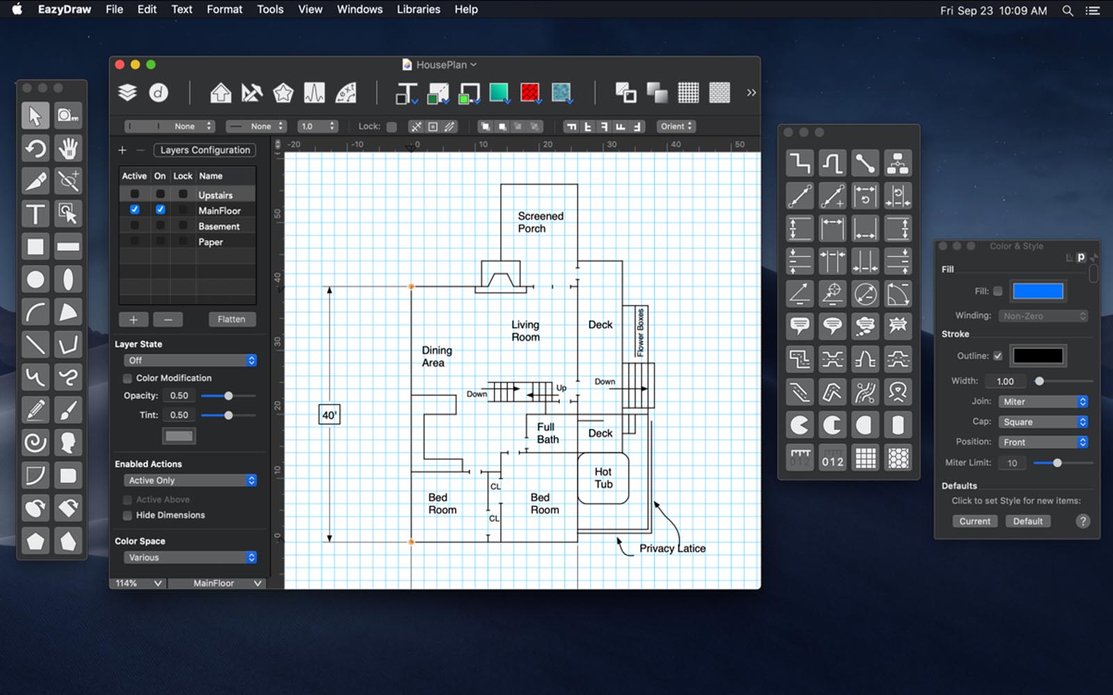 EazyDraw for Mac v11.5.1 矢量图绘制软件-1