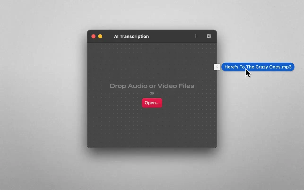 AI Transcription for Mac v2.5 AI语音转录软件-1