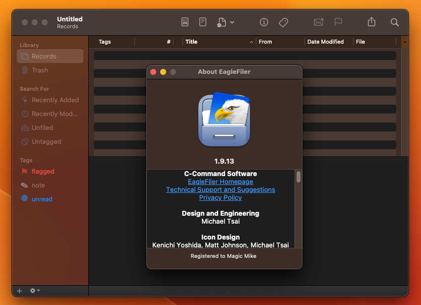 EagleFiler for Mac v1.9.13 Mac数字信息管理器-1