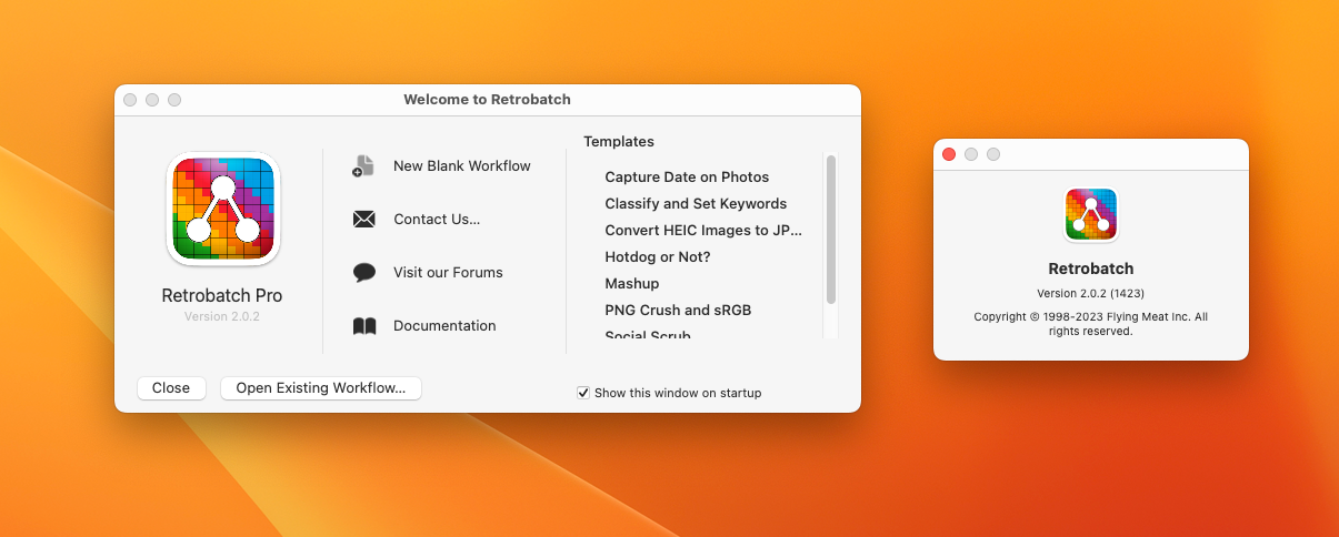 Retrobatch for Mac v2.0.2 图像批量处理软件-1