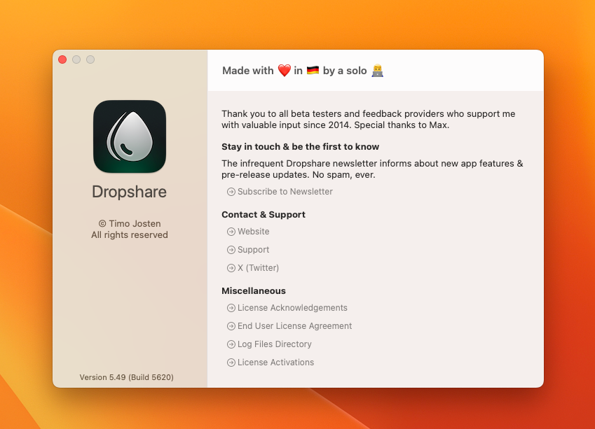 Dropshare 5 for Mac v5.49 网络文件安全共享工具-1