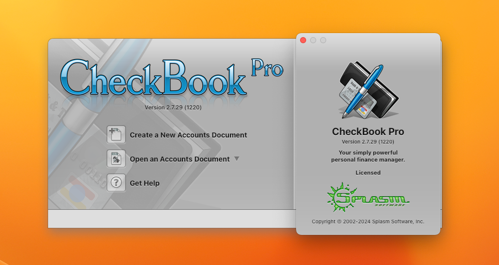 CheckBook Pro for Mac v2.7.29 优秀的个人理财管理软件-1