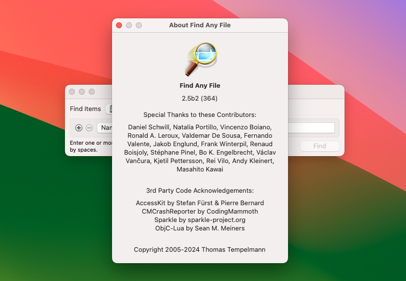 Find Any File (FAF) for Mac v2.5.b2 文件搜索工具-1