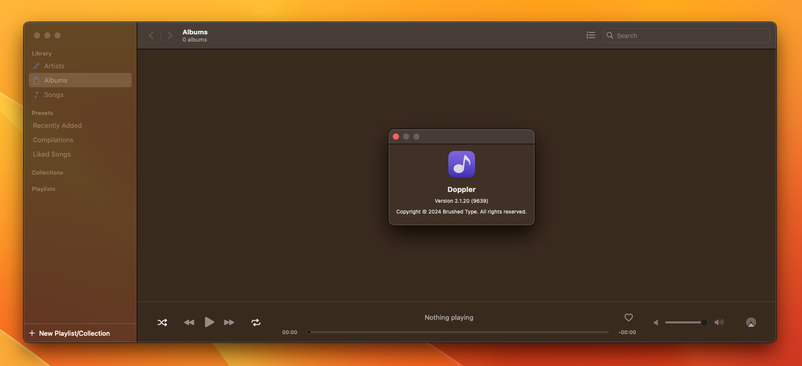 Doppler for Mac v2.1.20 音乐播放器-1