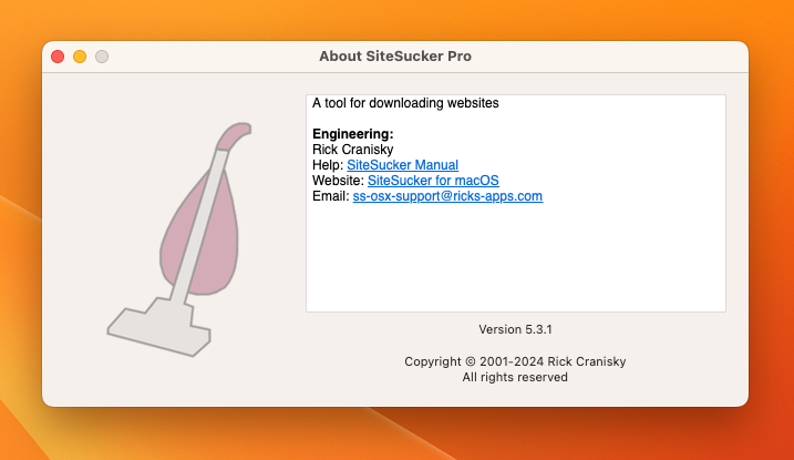 SiteSucker Pro for Mac v5.3.1 网站下载工具-1