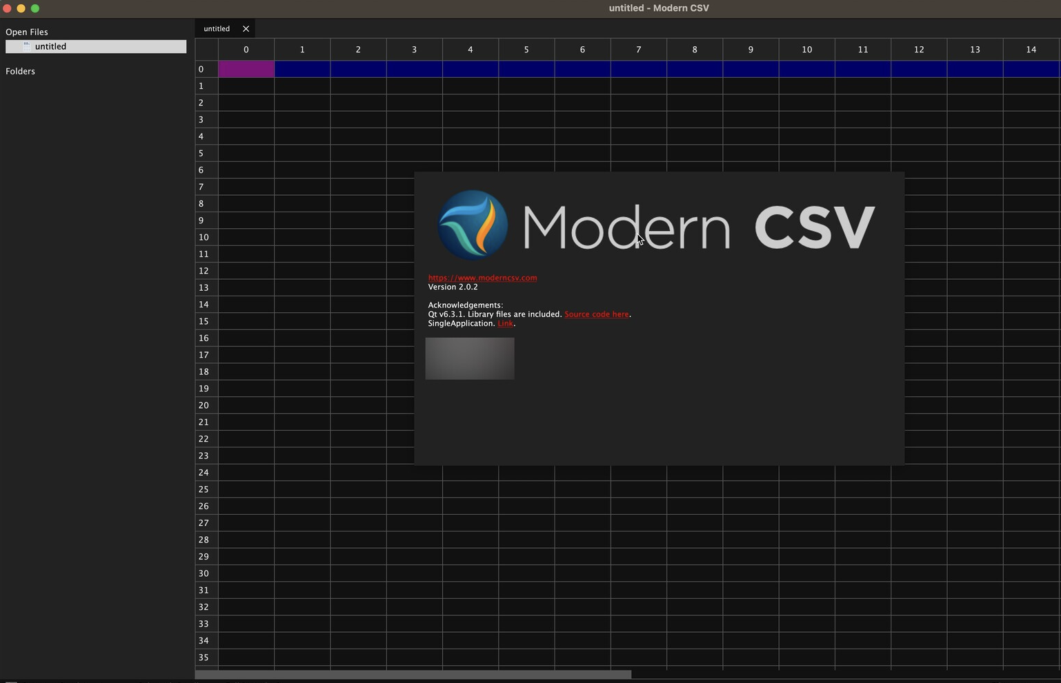 Modern CSV for Mac v2.0.7 CSV编辑器/查看器-1