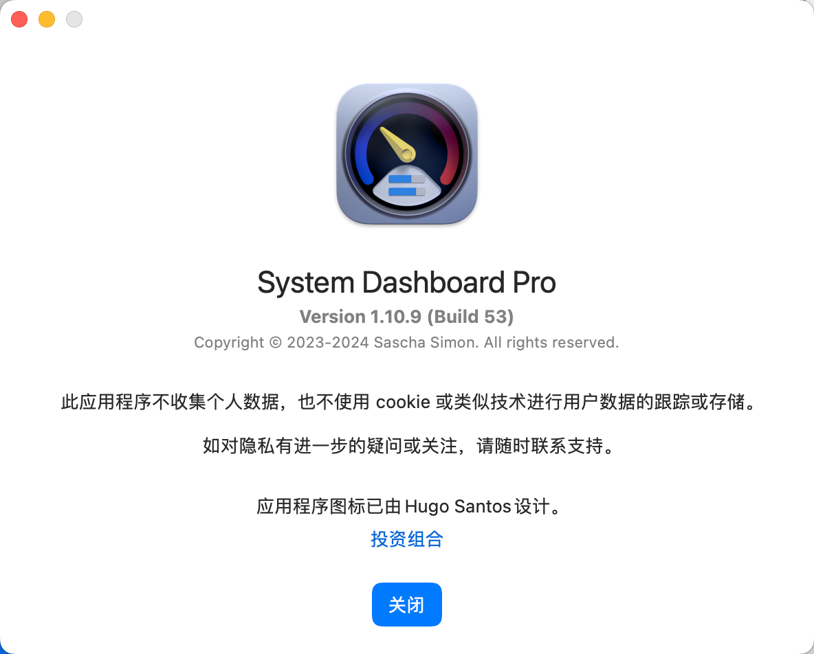 System Dashboard Pro for Mac v1.10.9 实时系统监控工具-1