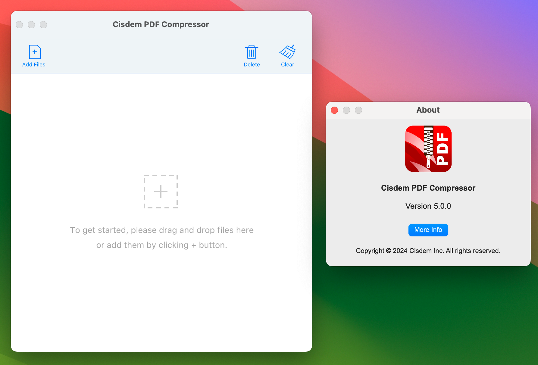 Cisdem PDF Compressor for Mac v5.0.0 PDF文档压缩工具-1