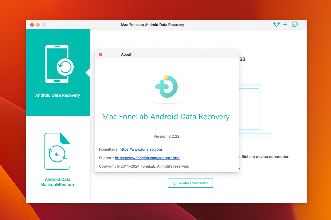 FoneLab Android Data Recovery for Mac v3.2.22 安卓数据恢复工具-1