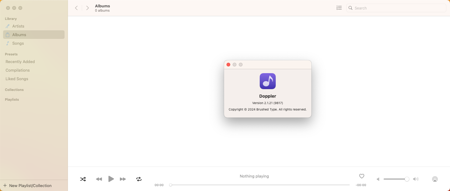 Doppler for Mac v2.1.21 音乐播放器-1
