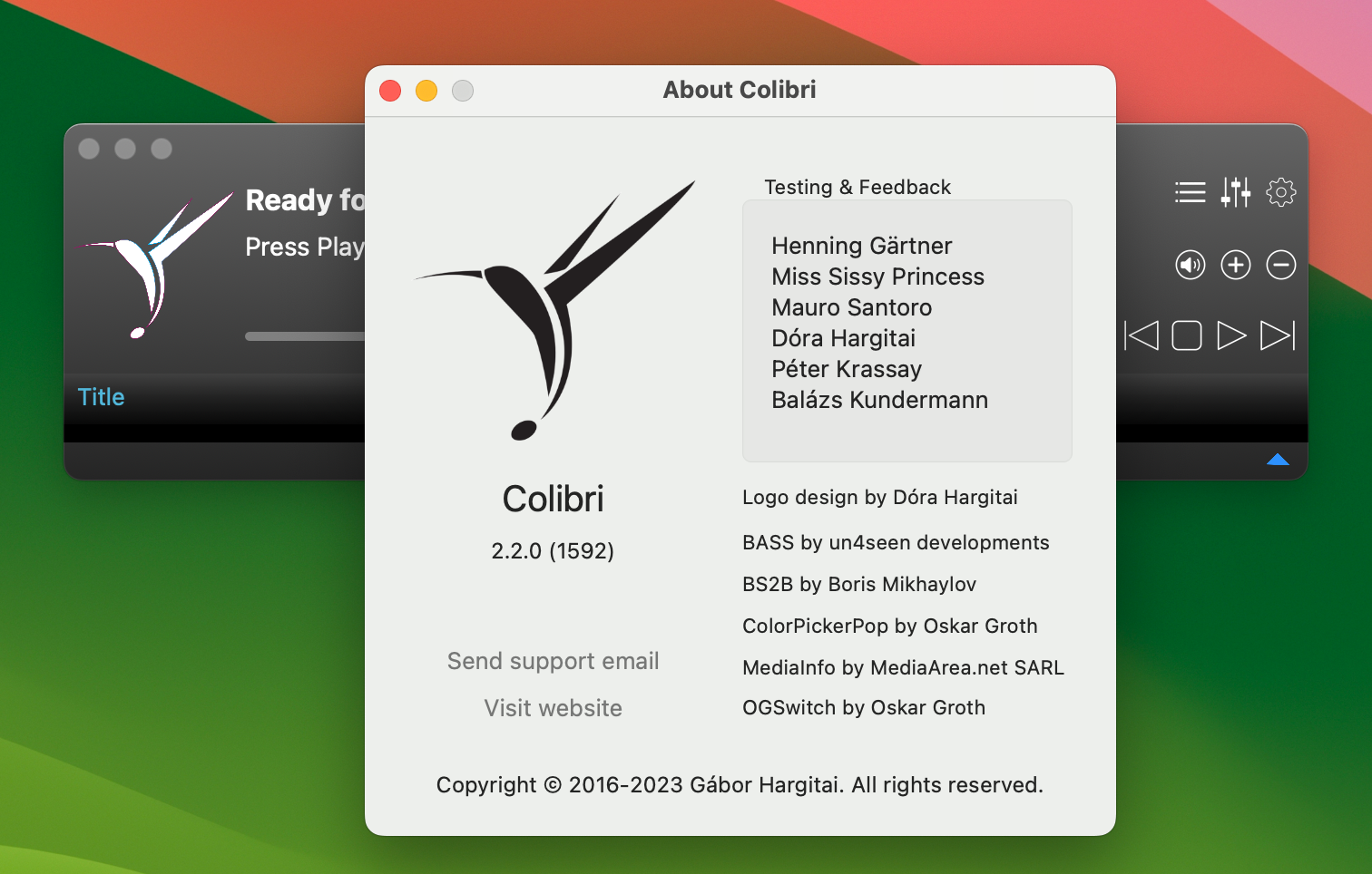 Colibri for Mac v2.2.0 mac无损音乐播放器-1