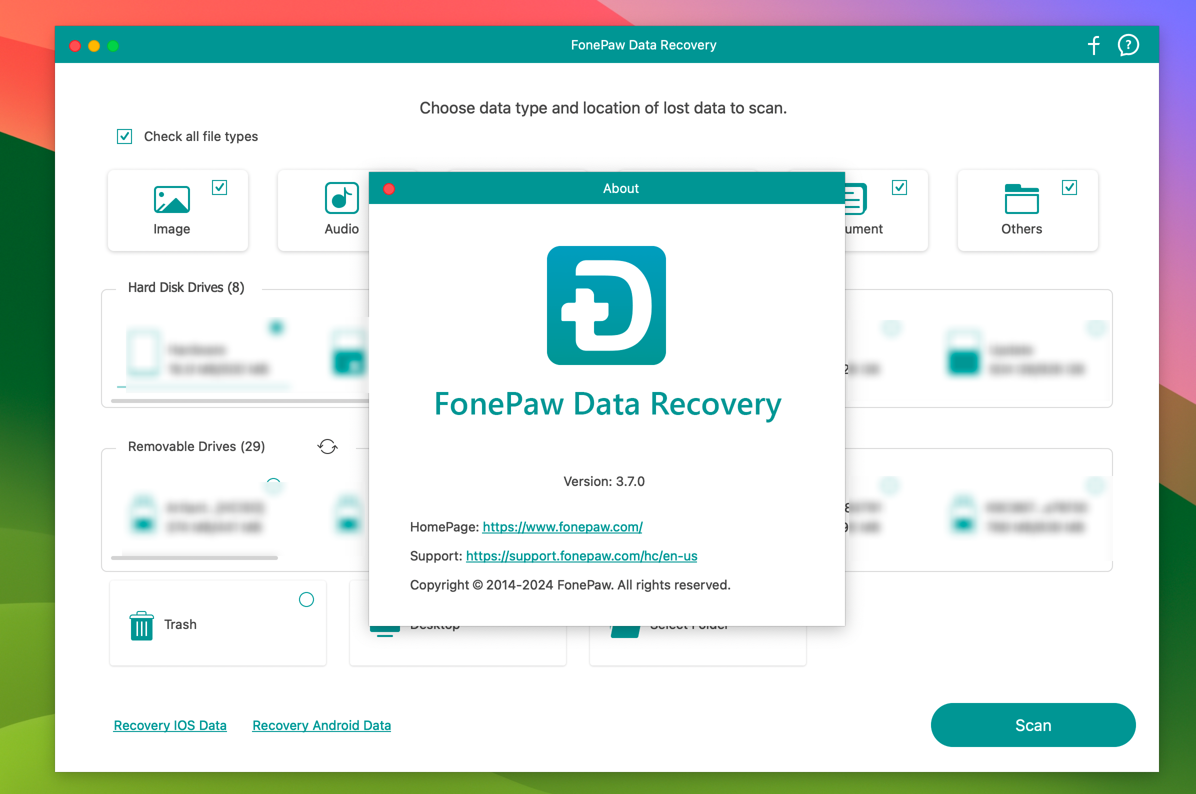 FonePaw Data Recovery for Mac v3.7.0 功能强大的数据恢复软件-1