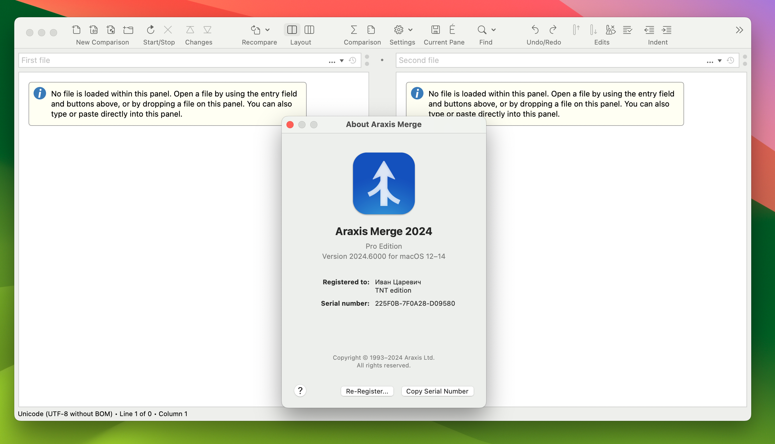 Araxis Merge Pro for Mac v2024.6000 文件对比合并同步工具-1