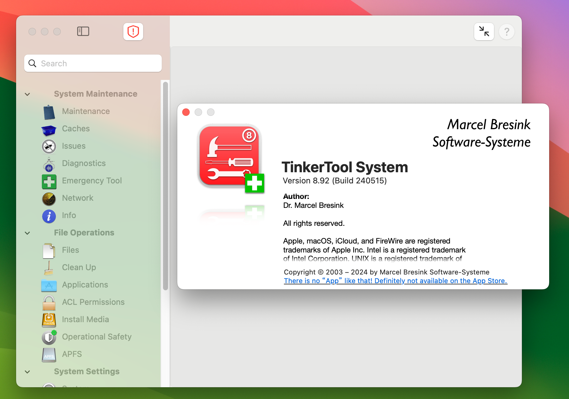 TinkerTool System for Mac v8.92 Mac系统设置维护工具-1