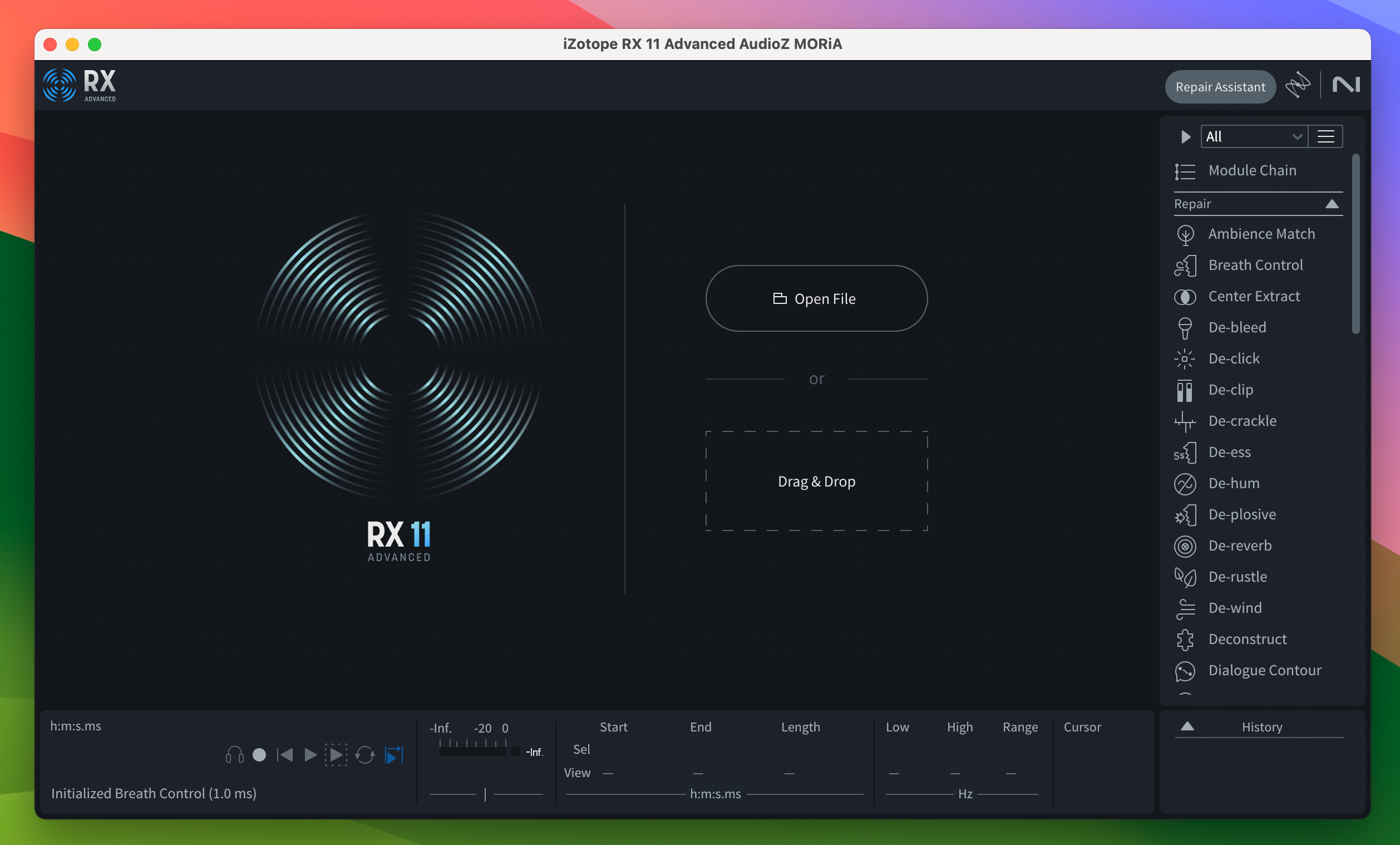 iZotope RX 11 for Mac v11.0.1 专业音频修复软件-1